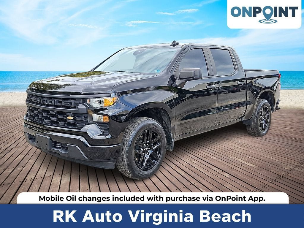 Certified 2023 Chevrolet Silverado 1500 Custom AWD/4WD image 1