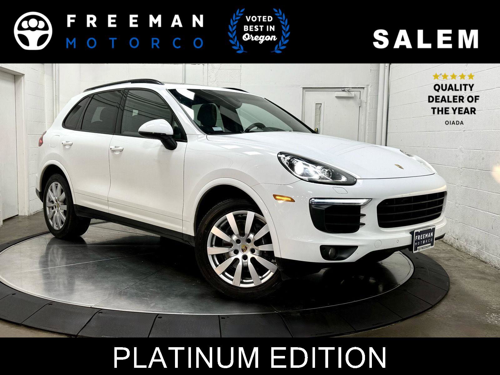 Used 2017 Porsche Cayenne Platinum Edition