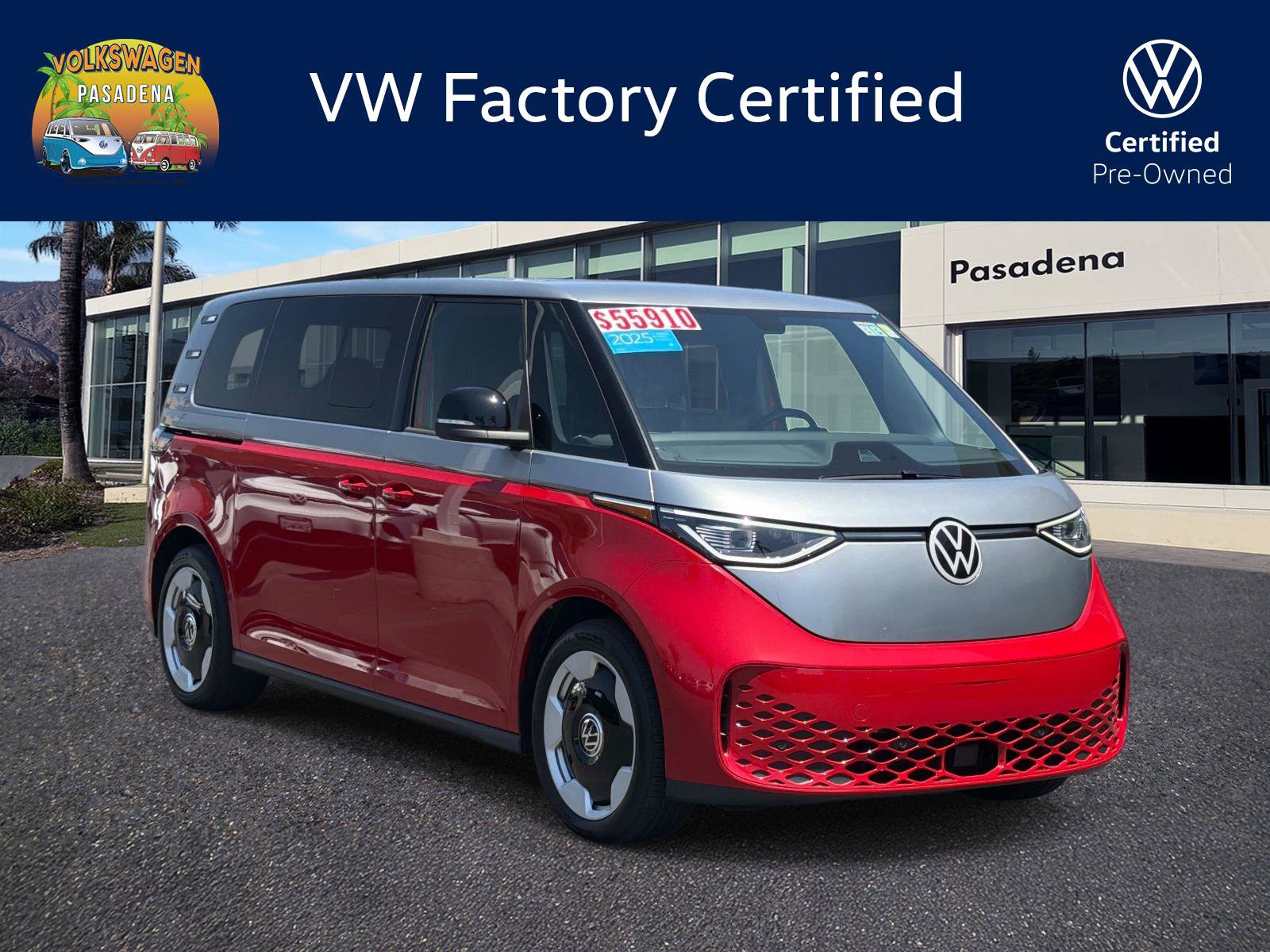 Certified 2025 Volkswagen ID. Buzz Pro S RWD video 1