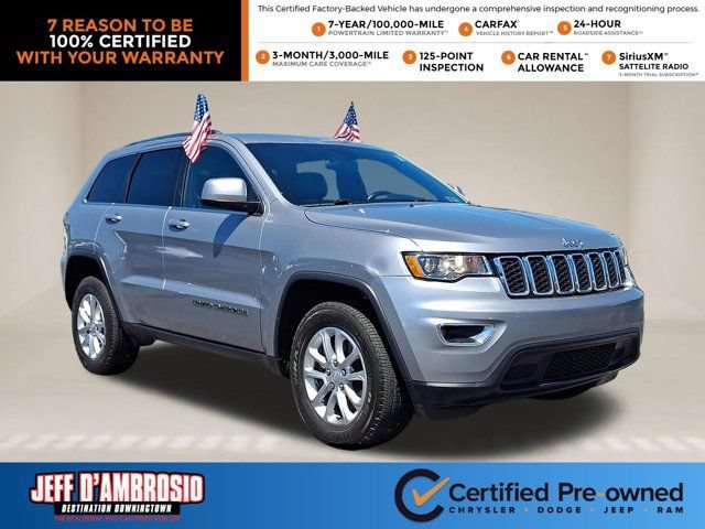 Certified 2021 Jeep Grand Cherokee Laredo X AWD/4WD video 1