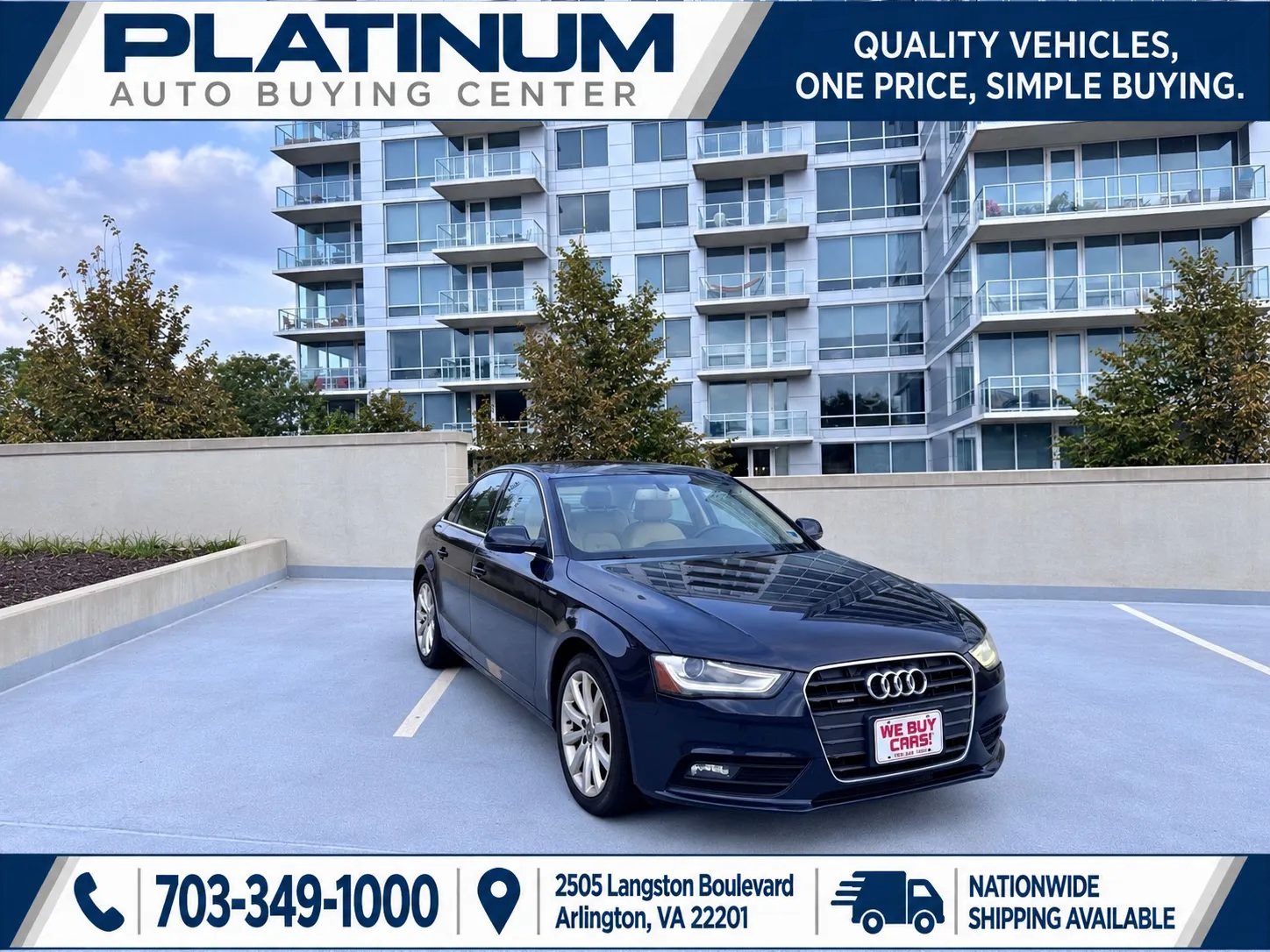 Used 2013 Audi A4 2.0T Premium Plus AWD/4WD image 1