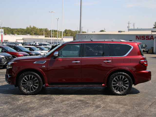 Used 2021 Nissan Armada Platinum w/ Captain's Chairs Package AWD/4WD image 3