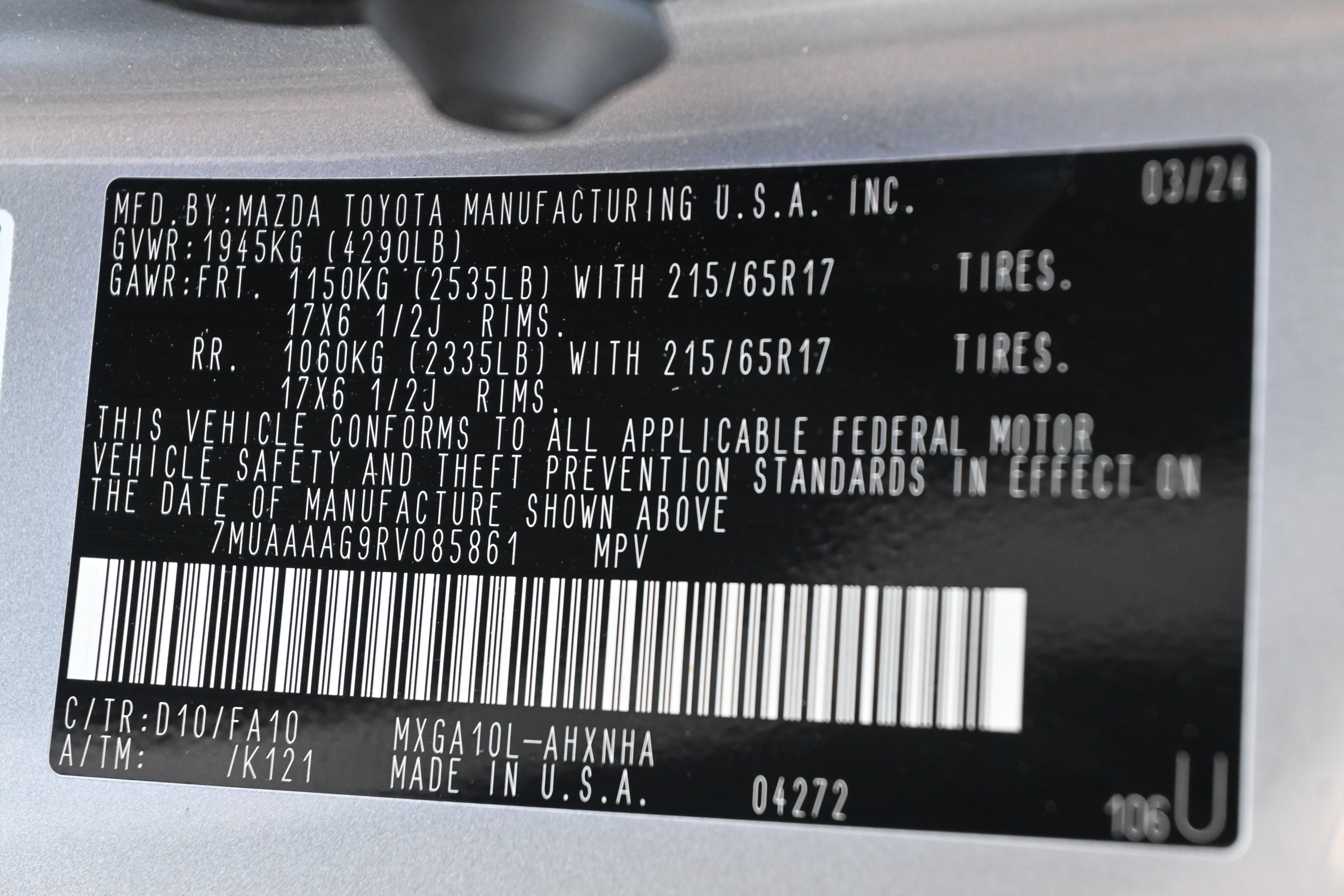 Used 2024 Toyota Corolla Cross L FWD image 35