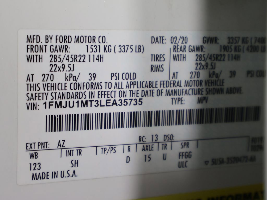 Used 2020 Ford Expedition Platinum AWD/4WD image 49
