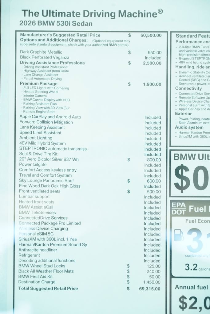 New 2026 BMW 530i image 8