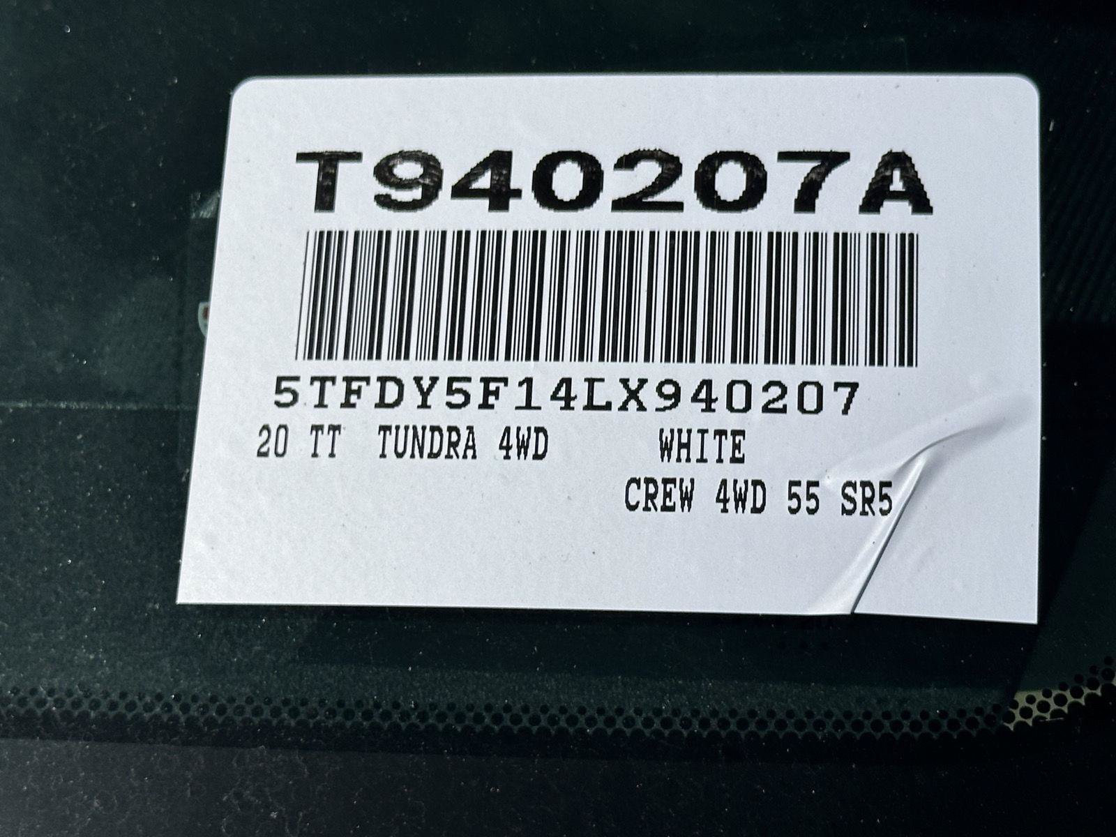 Used 2020 Toyota Tundra SR5 w/ SR5 Leather Package AWD/4WD image 56