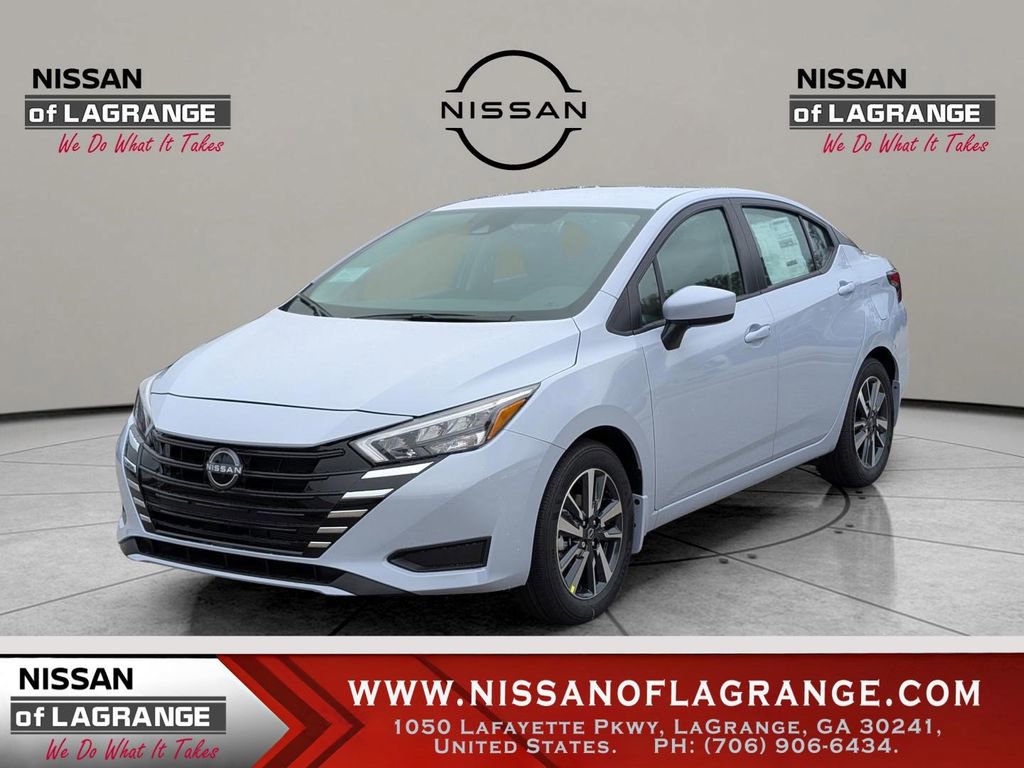 New 2025 Nissan Versa SV w/ Trunk Package image 1
