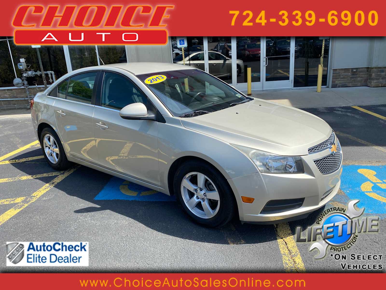 Used 2013 Chevrolet Cruze LT FWD image 1