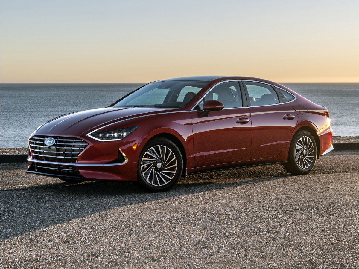 Used 2023 Hyundai Sonata Blue w/ Cargo Package FWD image 1