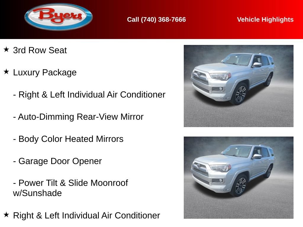 Used 2014 Toyota 4Runner Limited AWD/4WD image 10