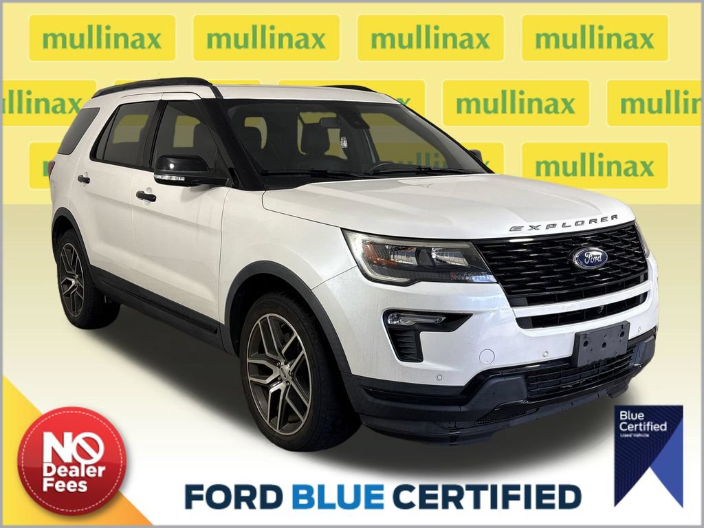 Certified 2019 Ford Explorer Sport w/ Equipment Group 401A AWD/4WD image 1