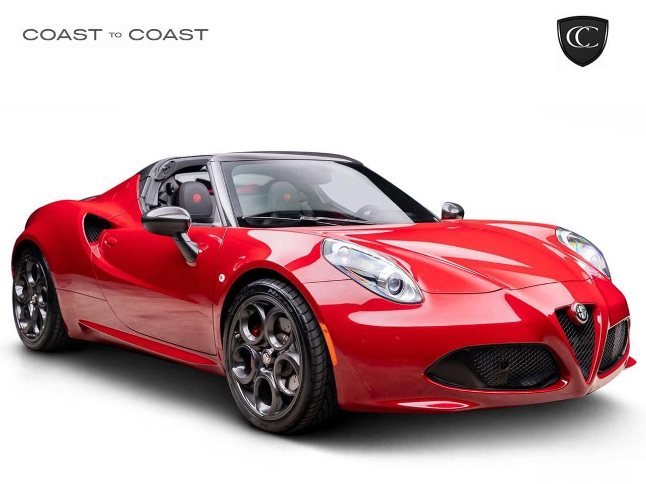 Used 2015 Alfa Romeo 4C Spider w/ Spider Track Package RWD image 1