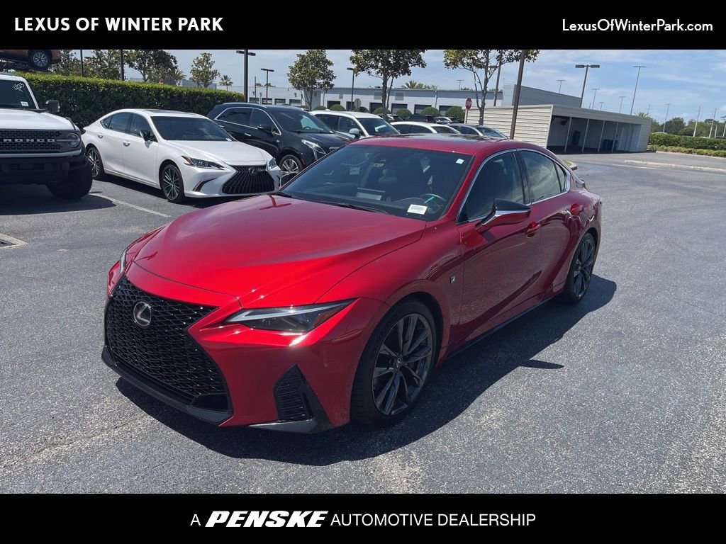Used 2022 Lexus IS 350 F Sport w/ Accessory Package RWD image 1