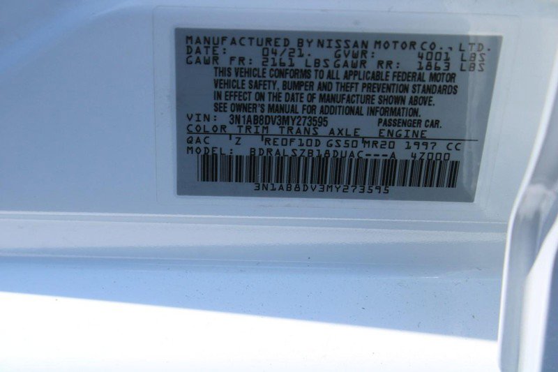 Used 2021 Nissan Sentra SR w/ SR Premium Package FWD image 18