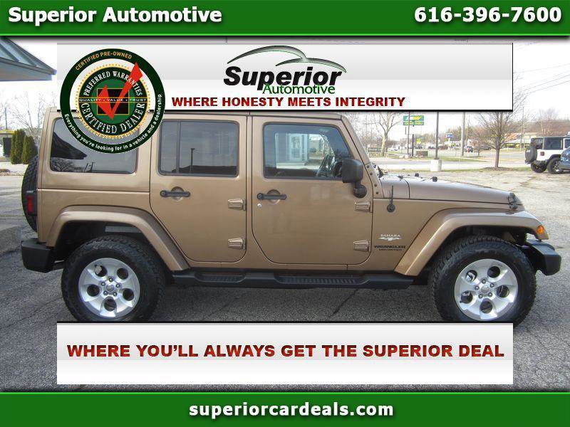 Used 2015 Jeep Wrangler Unlimited Sahara AWD/4WD image 1