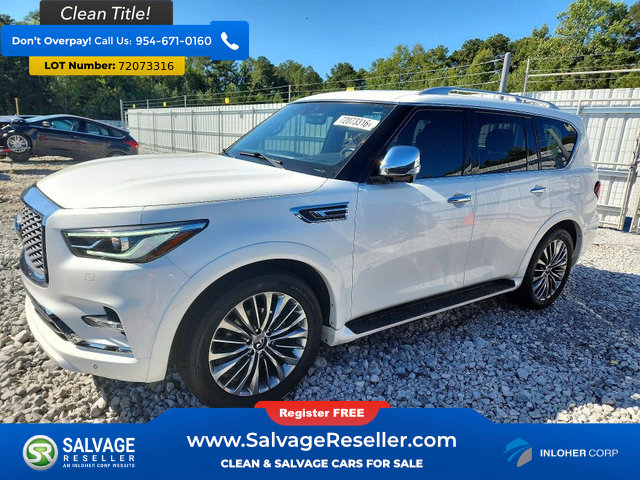 Used 2021 INFINITI QX80 Sensory w/ All-Season Package
