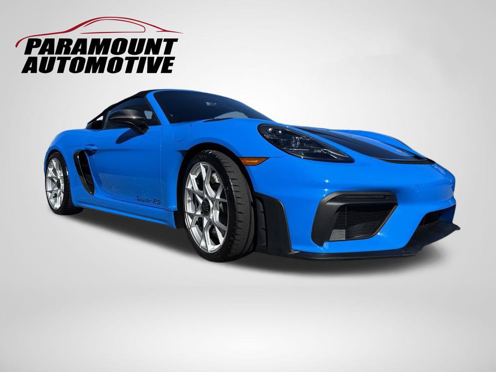 Used 2025 Porsche 718 Boxster Spyder RS w/ Weissach Package RWD image 5