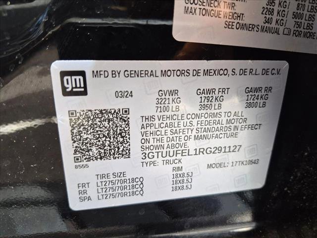 Used 2024 GMC Sierra 1500 AT4X AWD/4WD image 23
