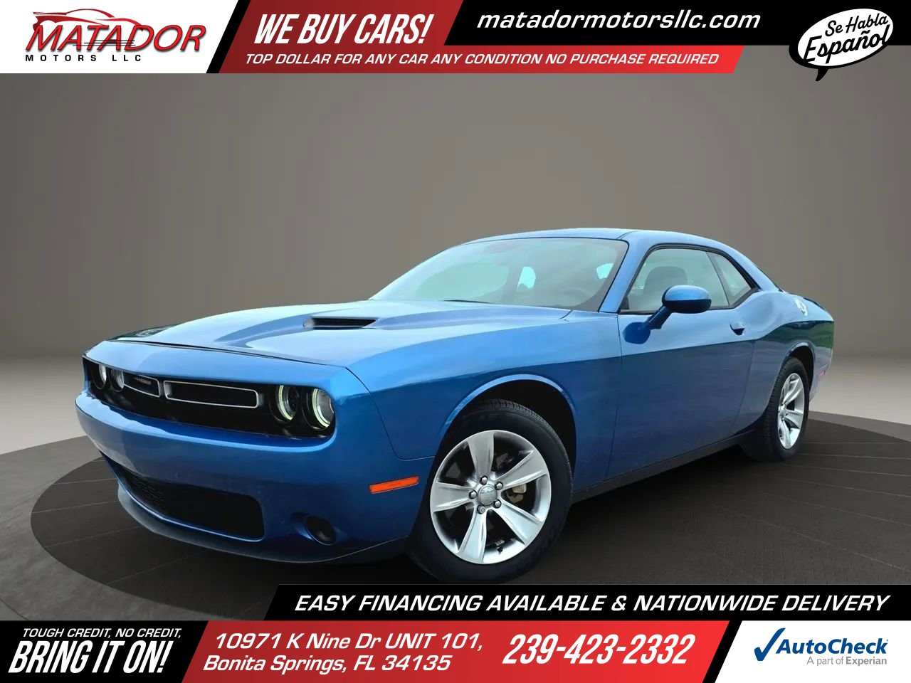 Used 2021 Dodge Challenger SXT RWD image 1