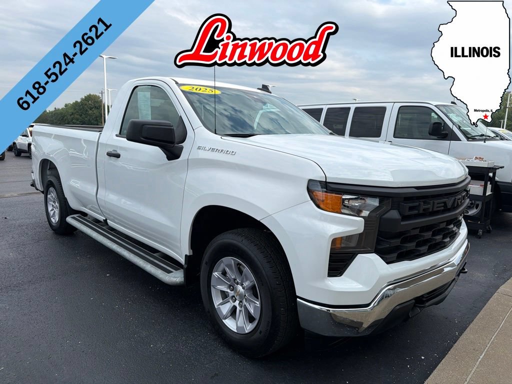Used 2025 Chevrolet Silverado 1500 W/T RWD image 9