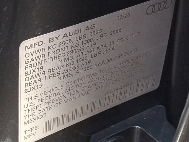 New 2026 Audi Q5 2.0T AWD/4WD image 19