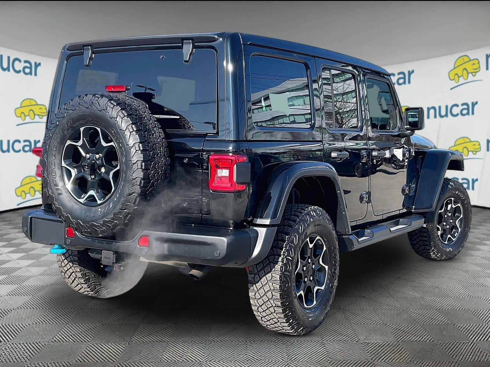 Used 2021 Jeep Wrangler Unlimited Rubicon 4xe w/ Steel Bumper Group AWD/4WD image 6