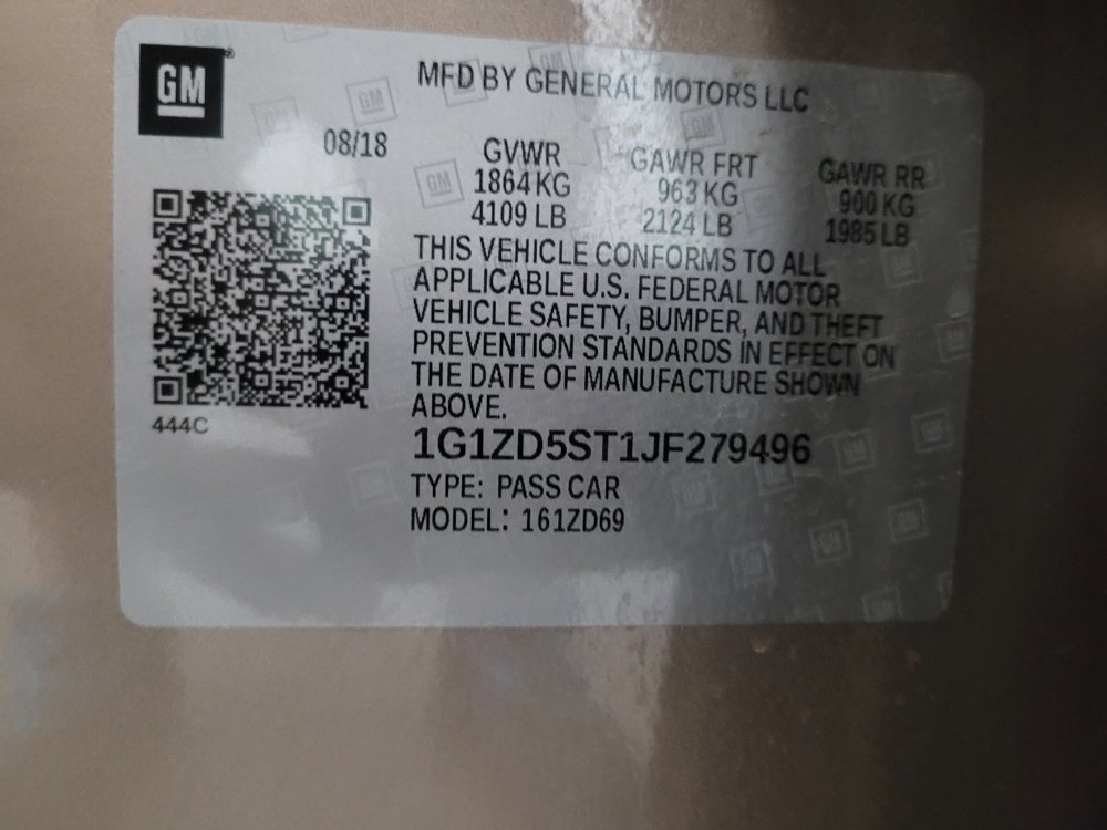 Used 2018 Chevrolet Malibu LT w/ Leather Package FWD image 33