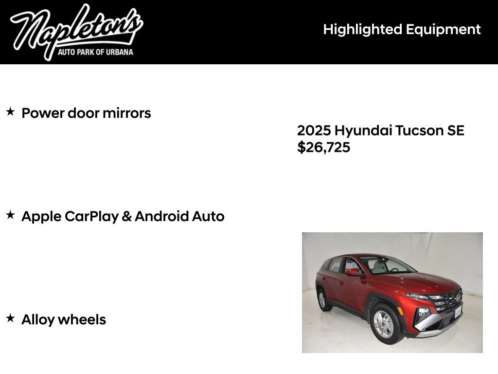Certified 2025 Hyundai Tucson SE AWD/4WD image 17