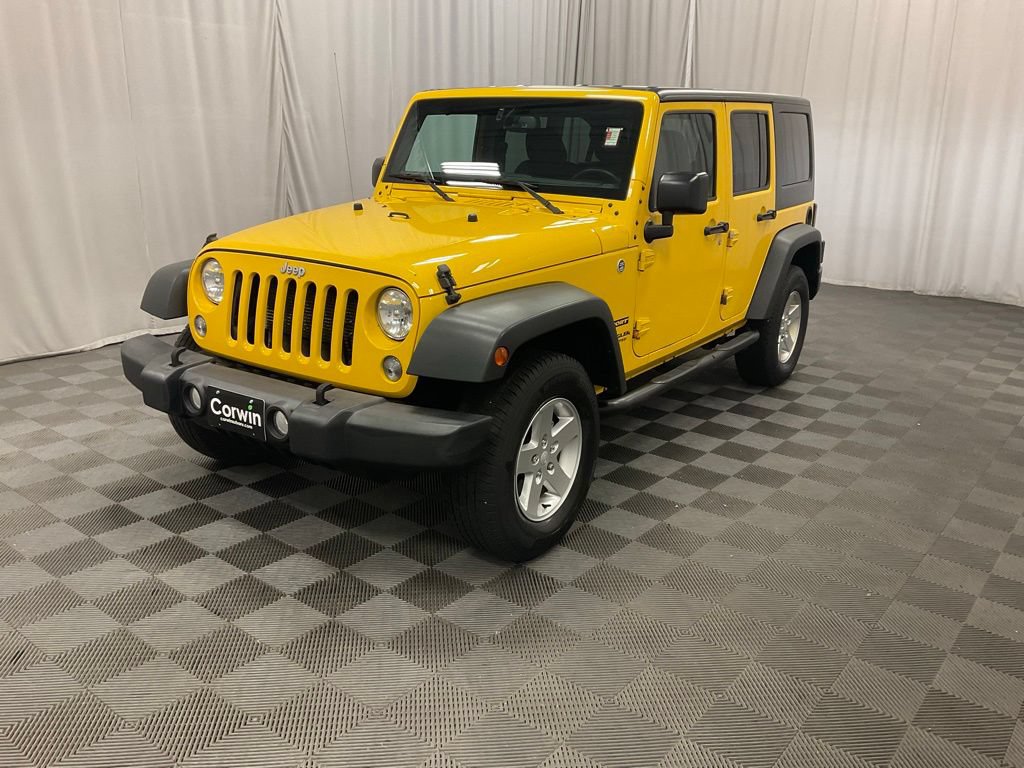 Used 2015 Jeep Wrangler Unlimited Sport w/ Quick Order Package 24S AWD/4WD image 9