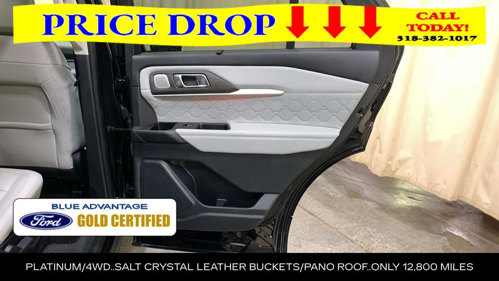 Certified 2025 Ford Explorer Platinum w/ LUX Leather Package AWD/4WD image 14