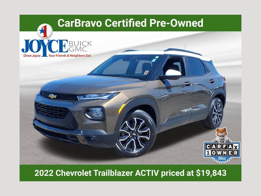 Certified 2022 Chevrolet TrailBlazer ACTIV w/ Sun and Liftgate Package