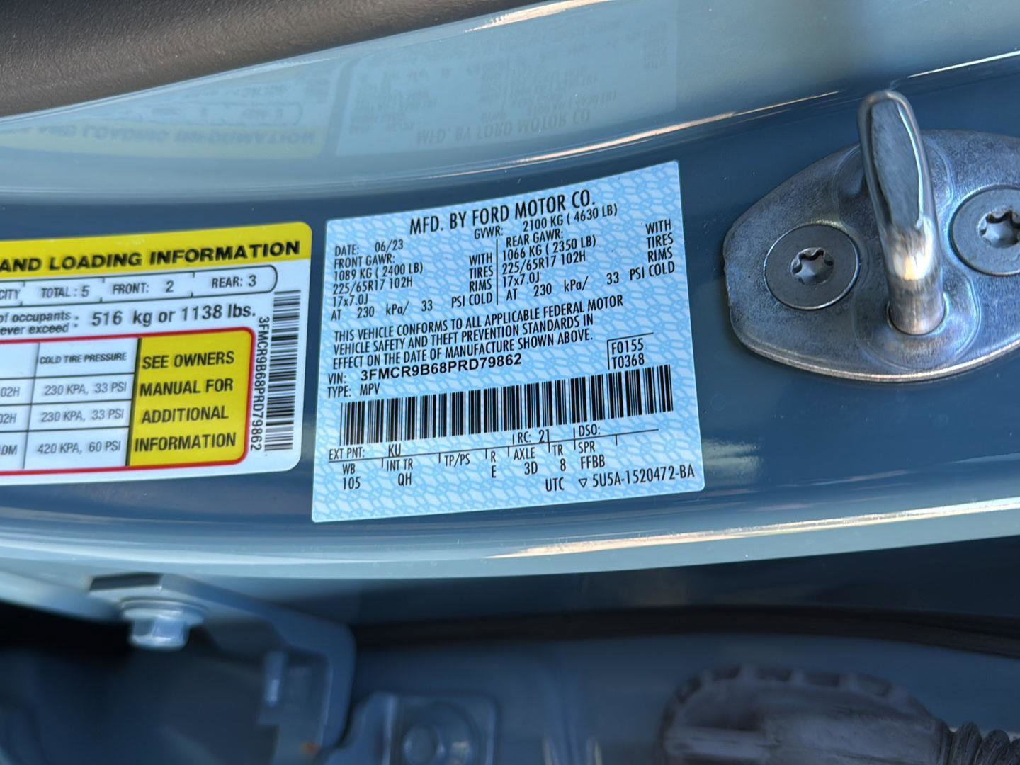 Used 2023 Ford Bronco Sport Big Bend image 34