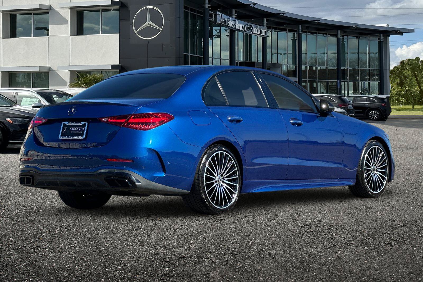 Certified 2022 Mercedes-Benz C 300 Sedan w/ AMG Line w/ Night Package image 4