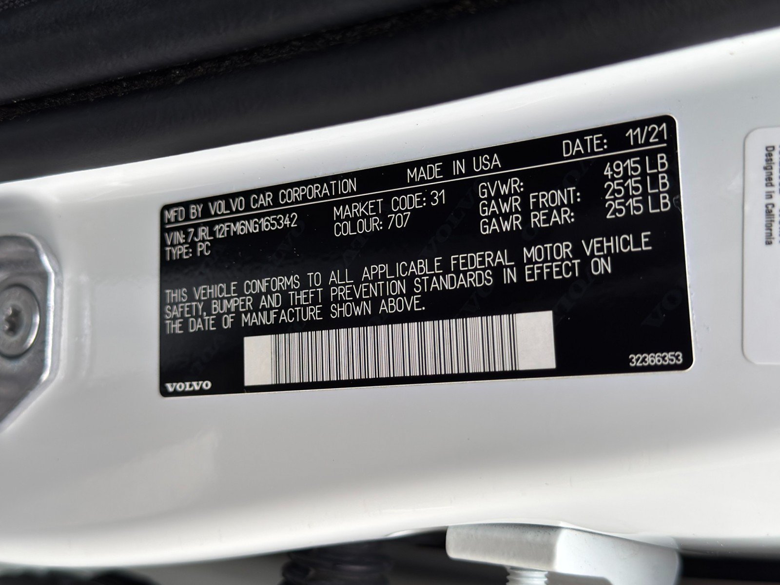 Used 2022 Volvo S60 B5 R-Design w/ Climate Package FWD image 45