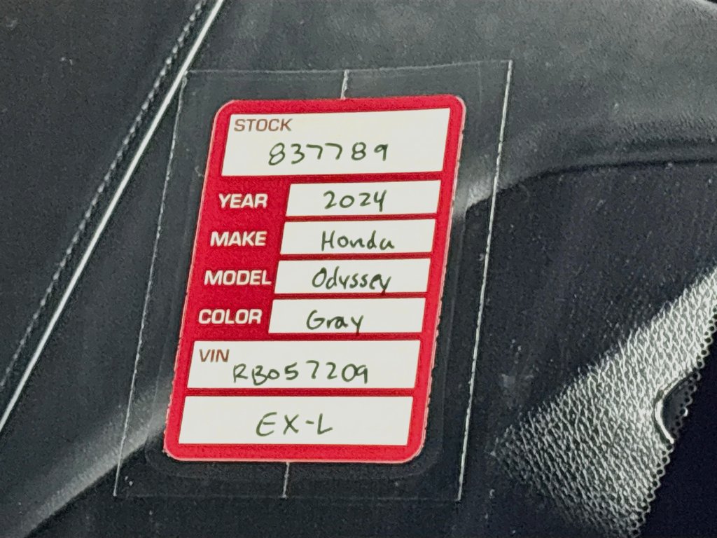 Certified 2024 Honda Odyssey EX-L image 25