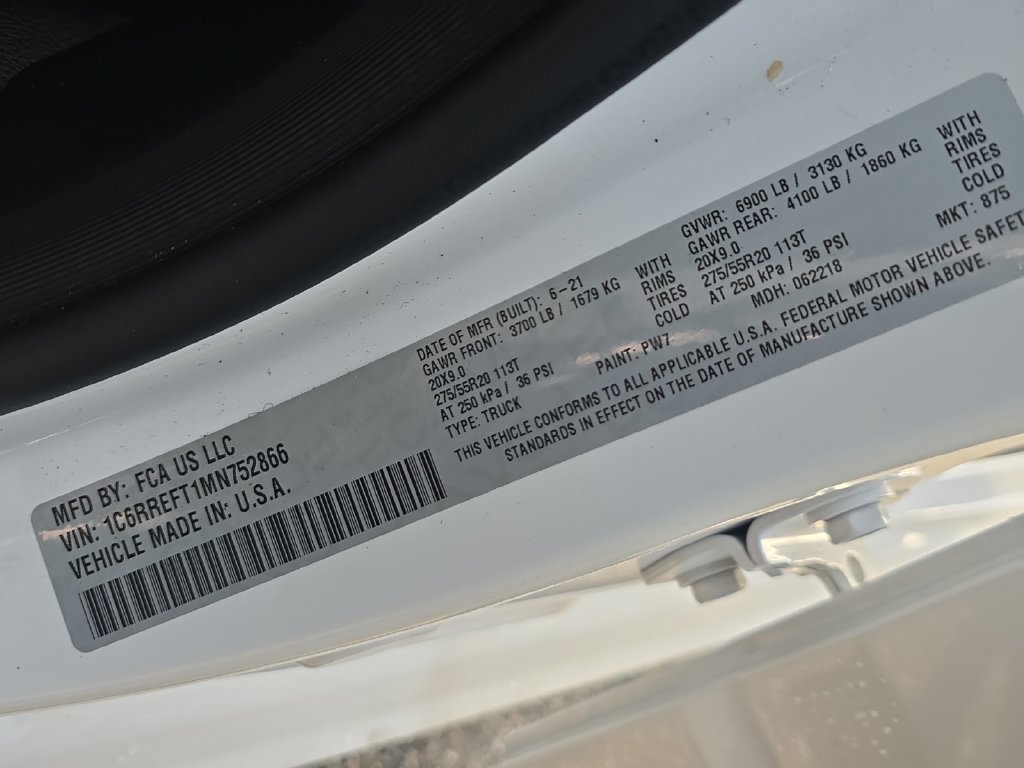 Used 2021 RAM 1500 Big Horn RWD image 32