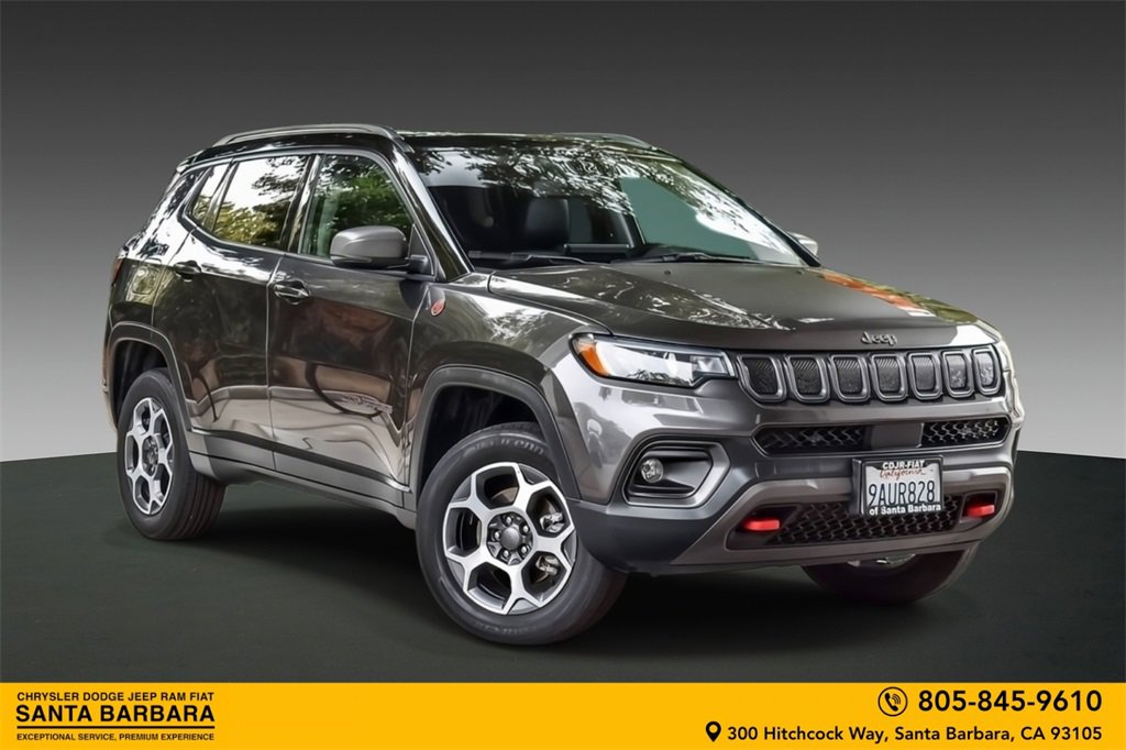 Used 2022 Jeep Compass Trailhawk w/ Sun and Sound Group image 1