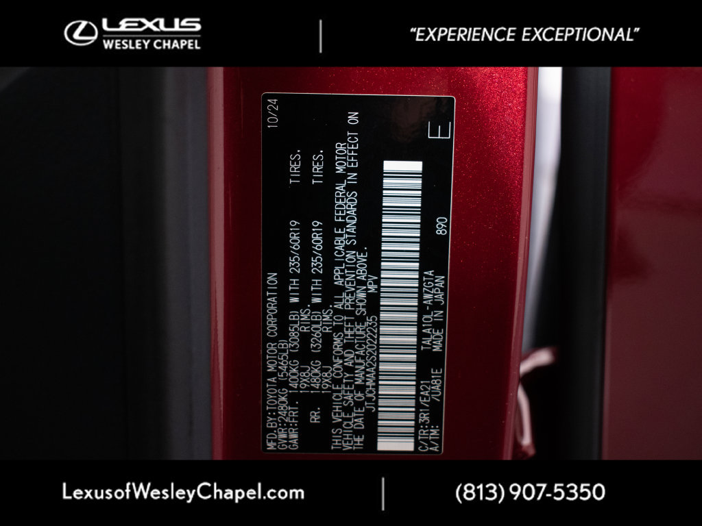 Certified 2025 Lexus RX 350 Premium w/ Accessory Package FWD image 26