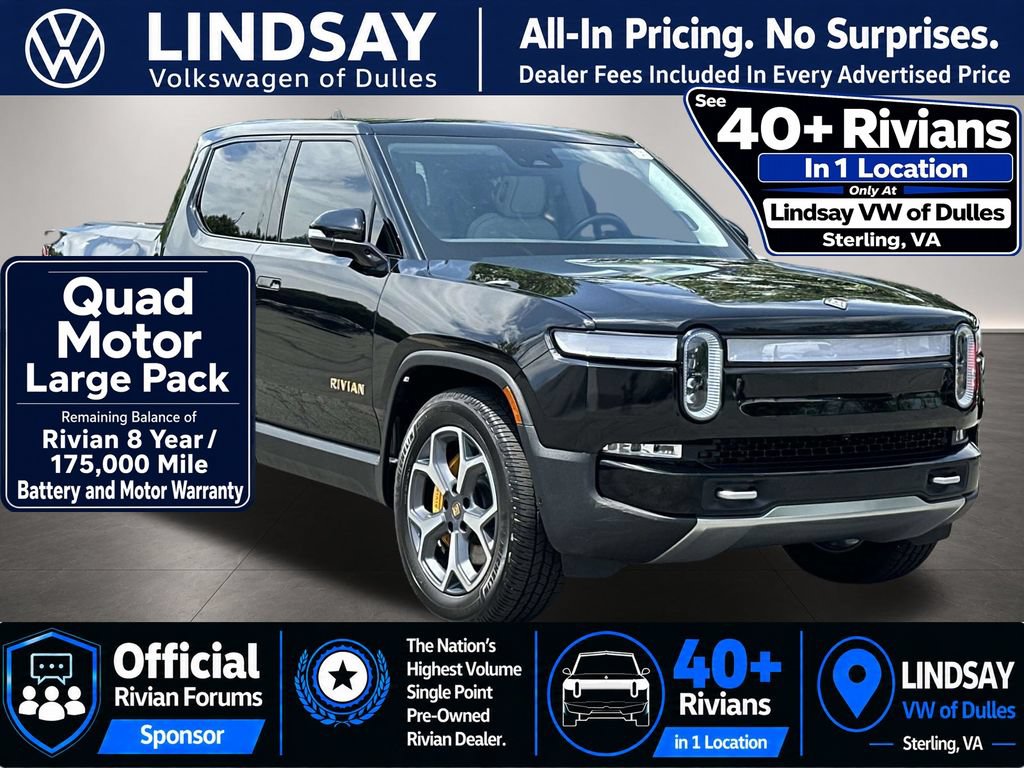Used 2022 Rivian R1T Adventure AWD/4WD image 1