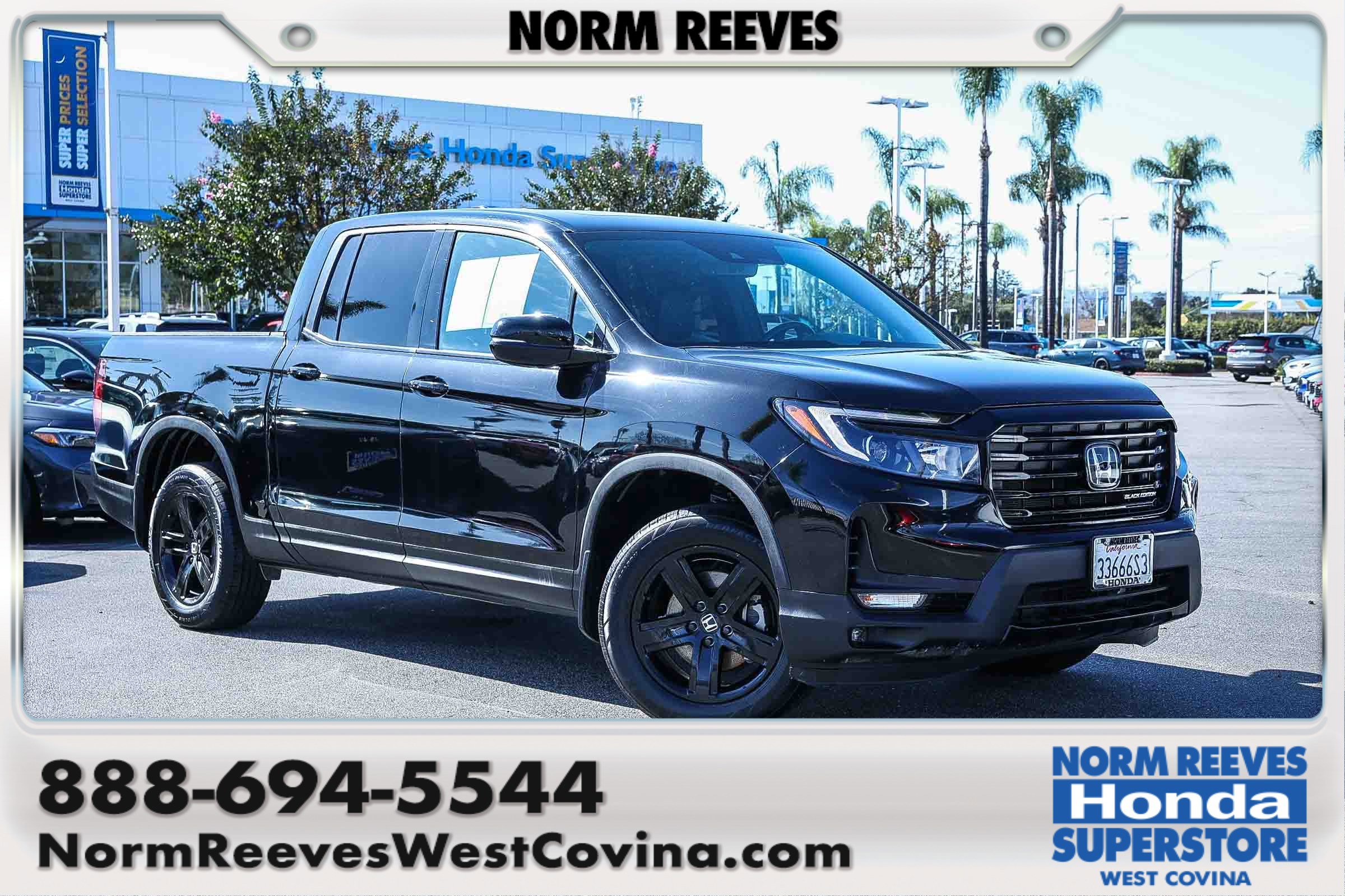 Certified 2023 Honda Ridgeline Black Edition