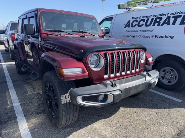 Used 2021 Jeep Wrangler Unlimited Sahara w/ Cold Weather Group image 2