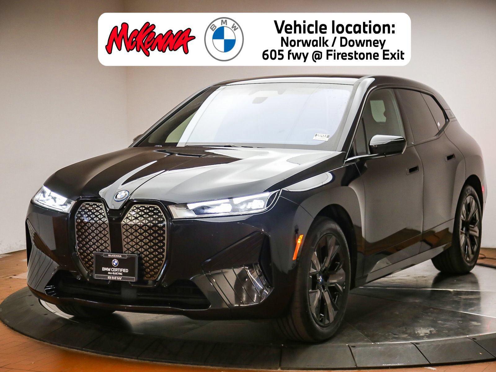 Certified 2024 BMW iX xDrive50 w/ Premium Package