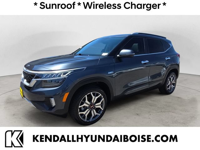 Used 2021 Kia Seltos SX w/ SX Sunroof Package AWD/4WD image 1