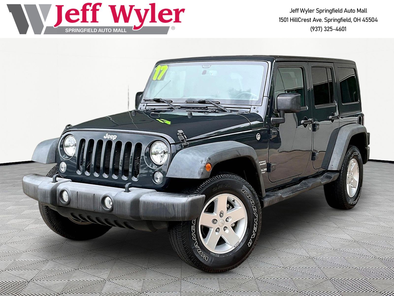 Used 2017 Jeep Wrangler Unlimited Sport w/ Quick Order Package 24S