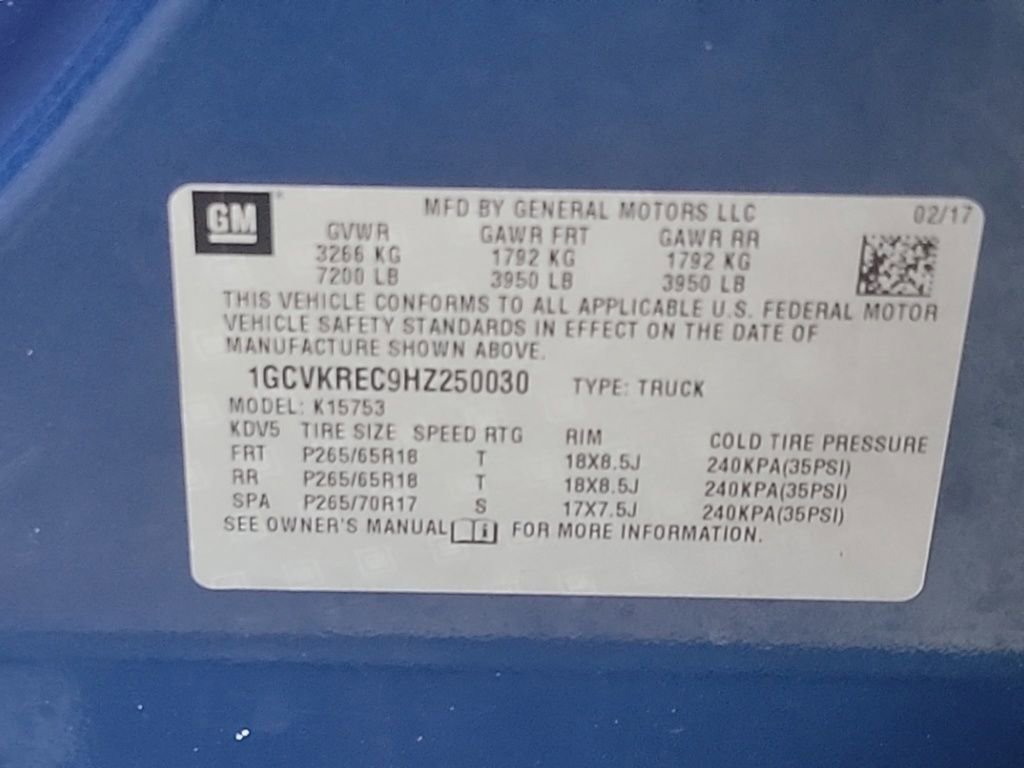 Used 2017 Chevrolet Silverado 1500 LT w/ All Star Edition image 15