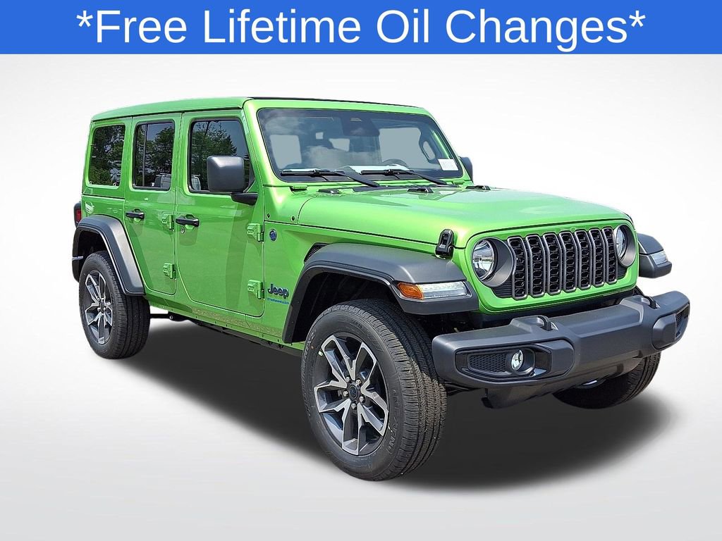New 2025 Jeep Wrangler Unlimited Sport S 4xe w/ Convenience Group AWD/4WD image 1