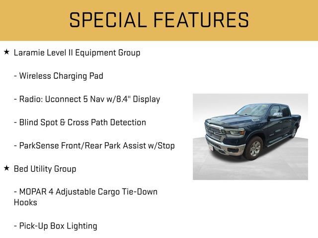 Used 2022 RAM 1500 Laramie AWD/4WD image 13
