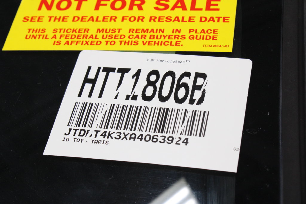 Used 2010 Toyota Yaris Sedan w/ PWR Pkg w/Steel Wheels FWD image 31