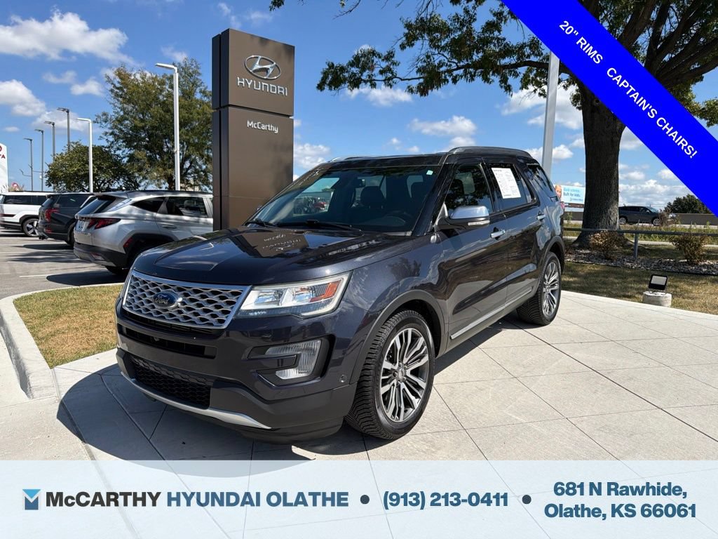 Used 2017 Ford Explorer Platinum