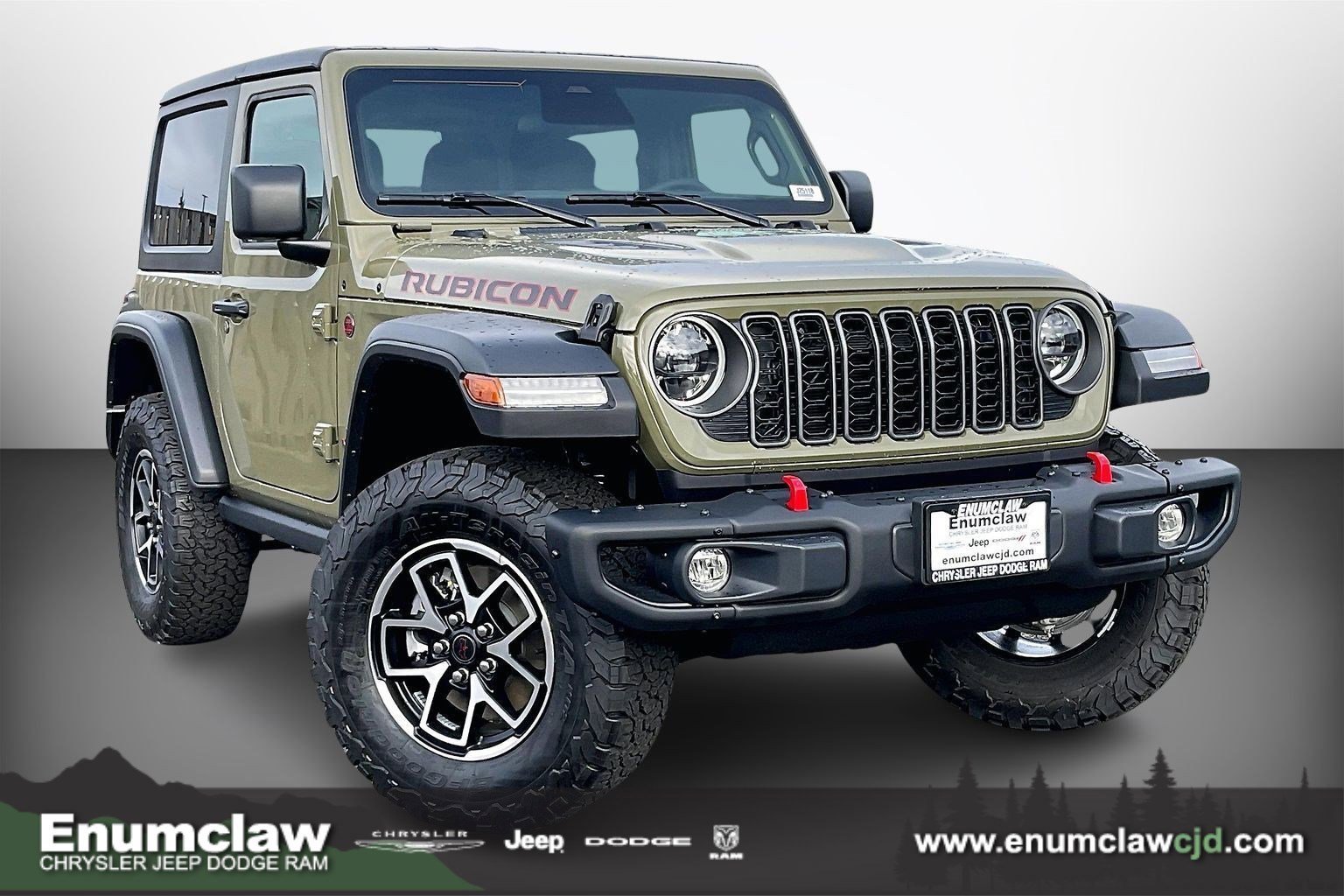New 2025 Jeep Wrangler Rubicon w/ Steel Bumper Group